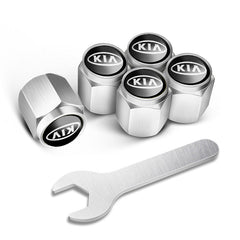 Car Tire Valve Caps – Stylish Wheel Air Valve Covers (4PCS)