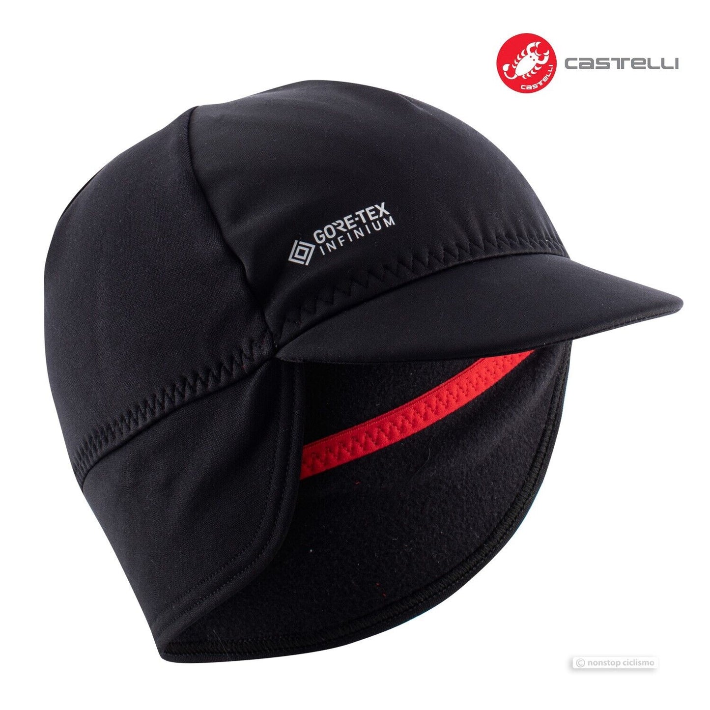 ESTREMO WS Cap Thermal Windproof Cycling Headwear : BLACK