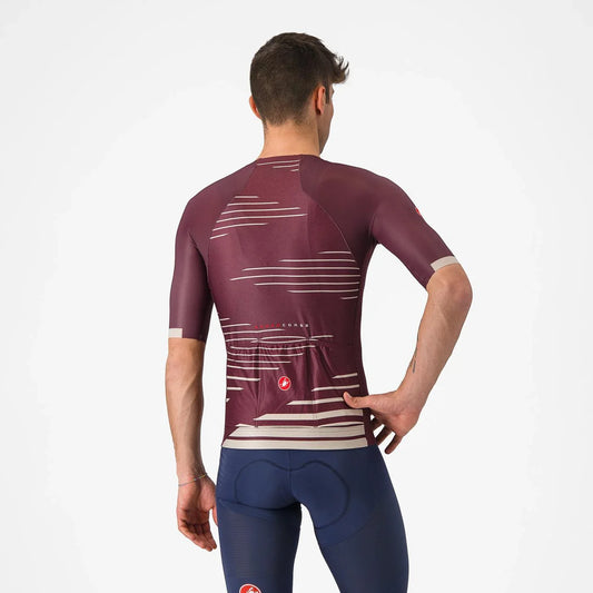 CLIMBER'S 4.0 Jersey : DEEP BORDEAUX/SILVER MOON
