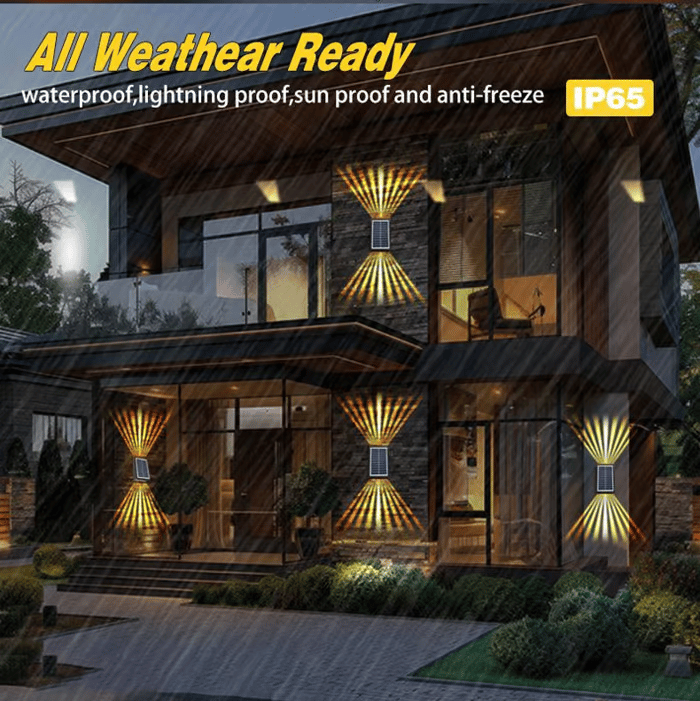 ✨☀️Solar Wall Lights Outdoor Light Waterproof