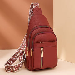 Women's Fashion Casual Solid Color Crossbody Bag