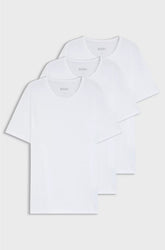 THREE-PACK OF LOGO-EMBROIDERED T-SHIRTS IN COTTON