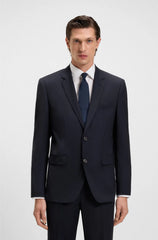 SINGLE-BREASTED JACKET IN A WOOL BLEND