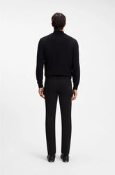 DELAWARE SLIM-FIT JEANS IN ITALIAN BLACK STRETCH DENIM