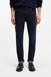 DELAWARE SLIM-FIT JEANS IN DARK-BLUE SOFT DENIM