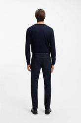DELAWARE SLIM-FIT JEANS IN DARK-BLUE SOFT DENIM