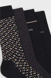 GIFT-BOXED FOUR-PACK OF REGULAR-LENGTH SOCKS