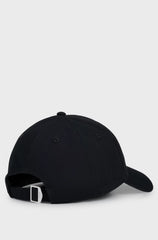 COTTON-TWILL CAP WITH EMBROIDERED DOUBLE B MONOGRAM