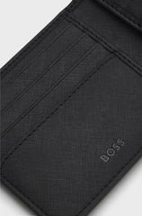 BILLFOLD WALLET WITH FOIL-EMBOSSED LOGO