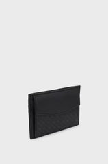 CARD HOLDER WITH MONOGRAM PATTERN