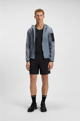 ACTIVE MESH-JERSEY TANK TOP WITH DECORATIVE REFLECTIVE DETAILS