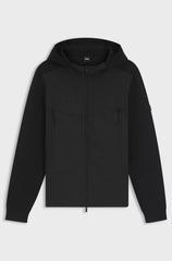 REGULAR-FIT HOODED JACKET WITH WEATHER PROTECTION