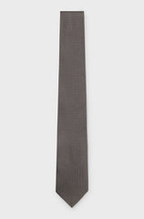 SILK TIE WITH MICRO PATTERN