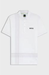 ACTIVE QUICK-DRY POLO SHIRT WITH CHECK ARTWORK