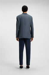 REGULAR-FIT BLAZER IN A PATTERNED WOOL BLEND