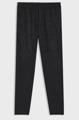 ACTIVE TRACKSUIT BOTTOMS IN GRAPHIC-PRINT PERFORMANCE FABRIC
