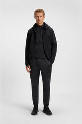 ACTIVE TRACKSUIT BOTTOMS IN GRAPHIC-PRINT PERFORMANCE FABRIC