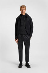 ACTIVE TRACKSUIT BOTTOMS IN GRAPHIC-PRINT PERFORMANCE FABRIC