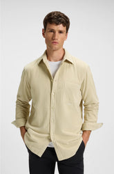REGULAR-FIT SHIRT IN COTTON CORDUROY