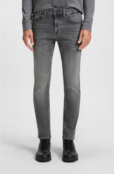 DELAWARE SLIM-FIT JEANS IN GREY SOFT-MOTION DENIM