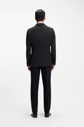 DOUBLE-BREASTED TUXEDO JACKET IN SILK