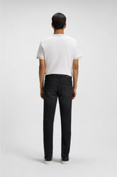 DELAWARE SLIM-FIT JEANS IN BLACK ITALIAN-MADE DENIM