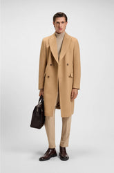 LEATHER DESERT BOOTS WITH SIGNATURE STRIPE
