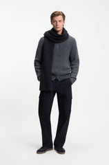 SCARF IN VIRGIN WOOL AND CASHMERE