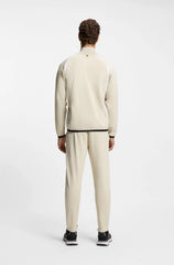 ZIP-UP SWEATSHIRT IN TEMPERATURE-REGULATING STRETCH GABARDINE