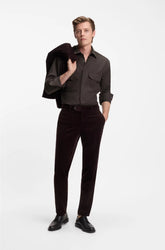 RELAXED-FIT SHIRT IN VIRGIN WOOL