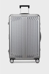 SILVER ALUMINIUM SUITCASE 76CM