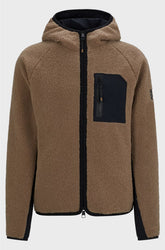 EQUESTRIAN HOODED HYBRID JACKET WITH COSY TEDDY