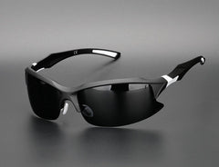 Velo-Pro "Wasp" | Aerodynamic Wrap-Around Polarized Sport Sunglasses