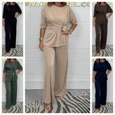 ❤️🔥Women's Soft 2-Piece Outfits with Long Sleeves