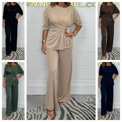 ❤️🔥Women's Soft 2-Piece Outfits with Long Sleeves