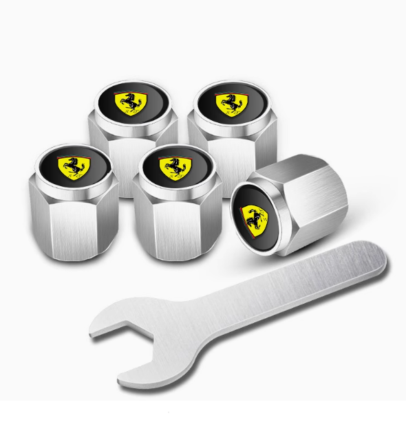 Car Tire Valve Caps – Stylish Wheel Air Valve Covers (4PCS)