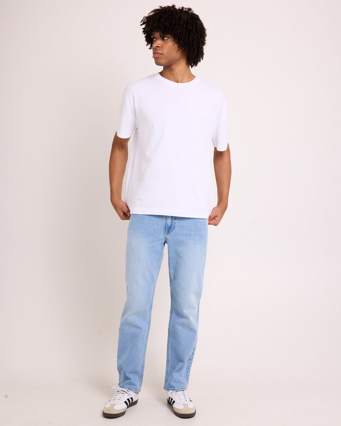 L-Three Straight Denim Jeans