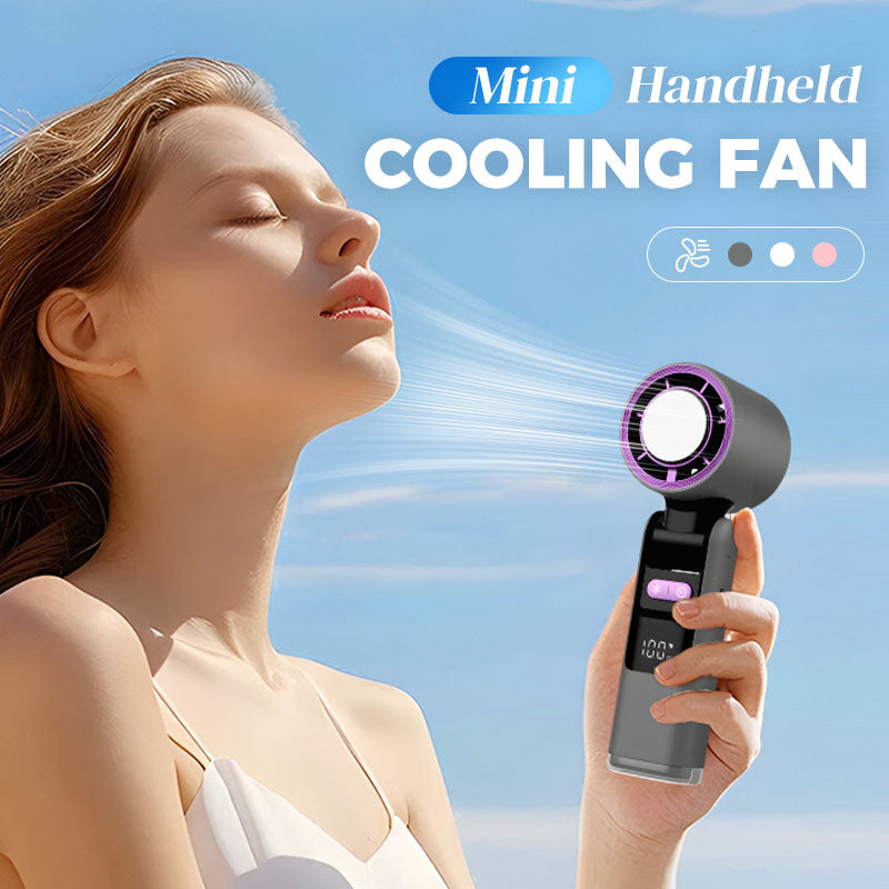 ✨2025 Hot Sale 50% OFF⌛❄️IcePoint™ Mini Handheld Cooling Fan