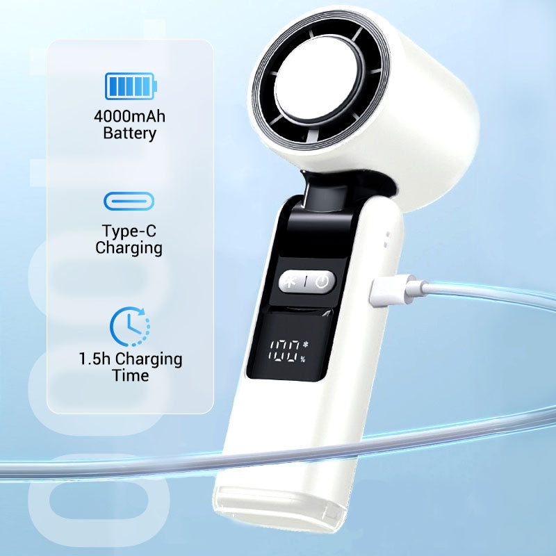 ✨2025 Hot Sale 50% OFF⌛❄️IcePoint™ Mini Handheld Cooling Fan