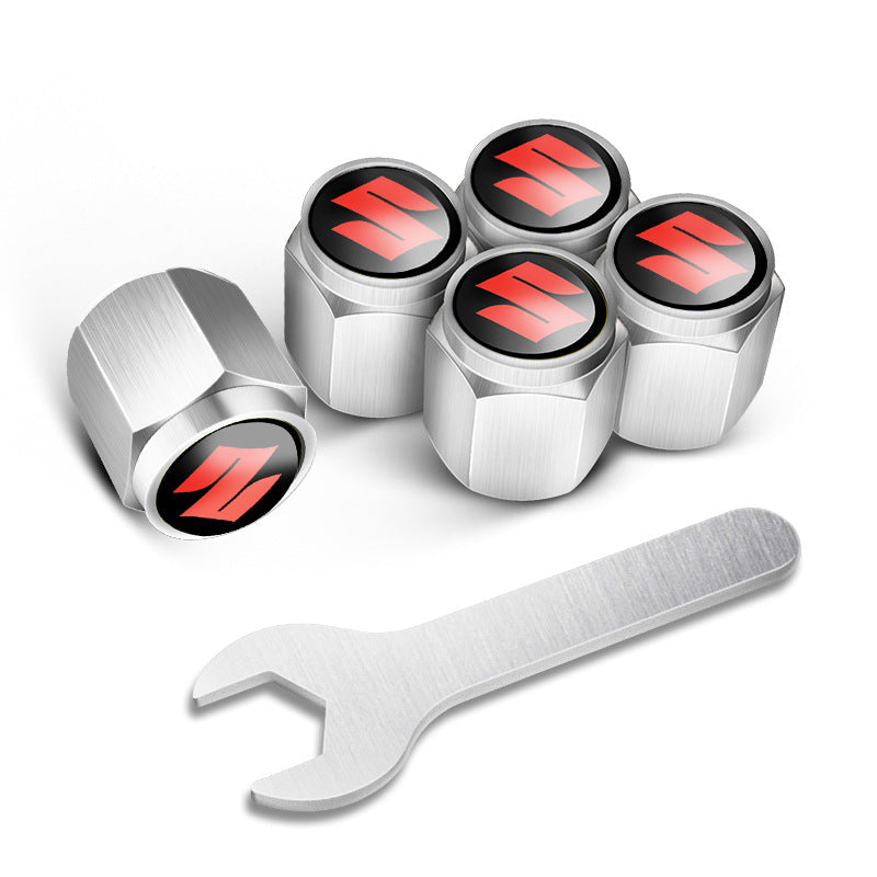 Car Tire Valve Caps – Stylish Wheel Air Valve Covers (4PCS)