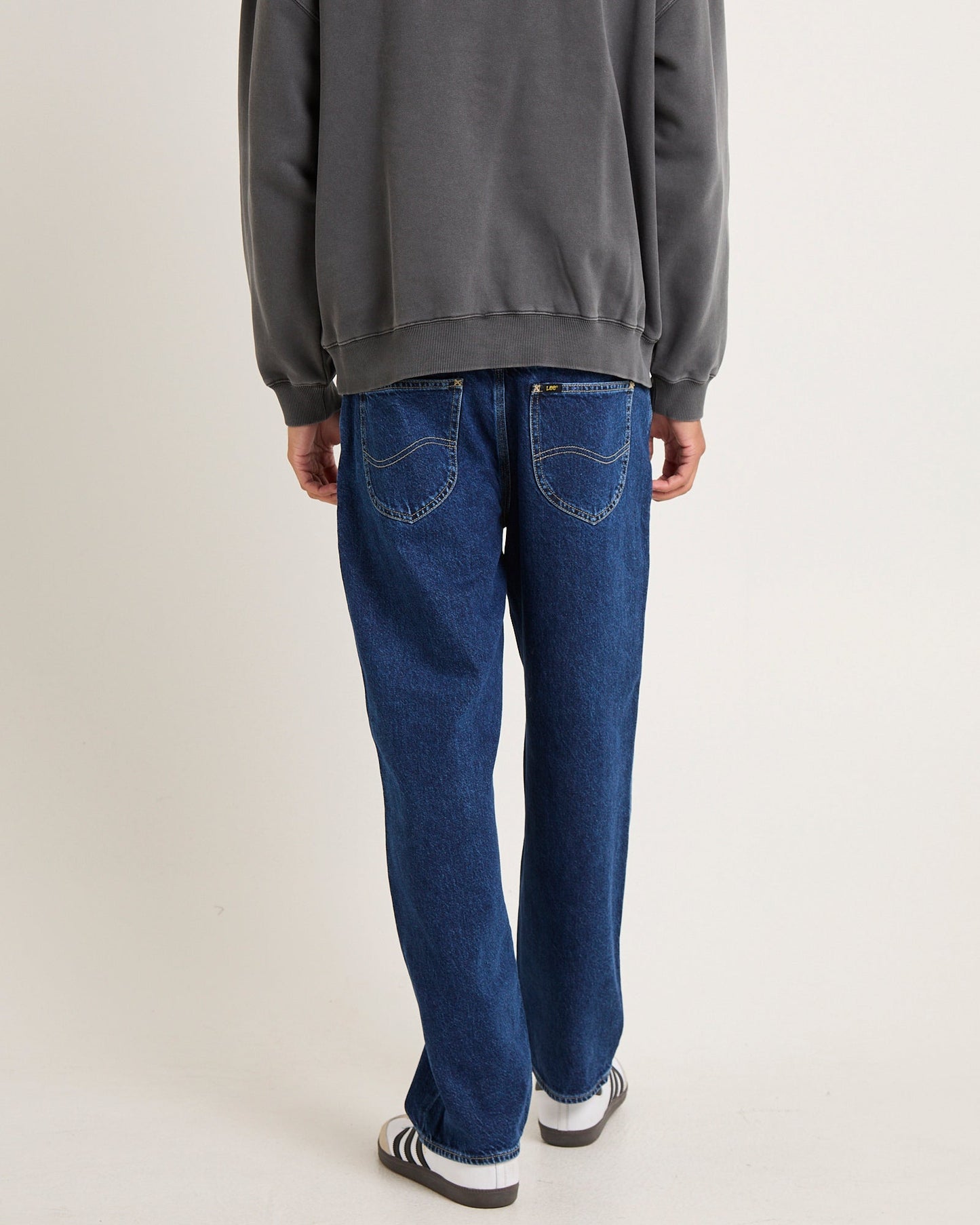 L-Four Baggy Denim Jeans Cash Indigo