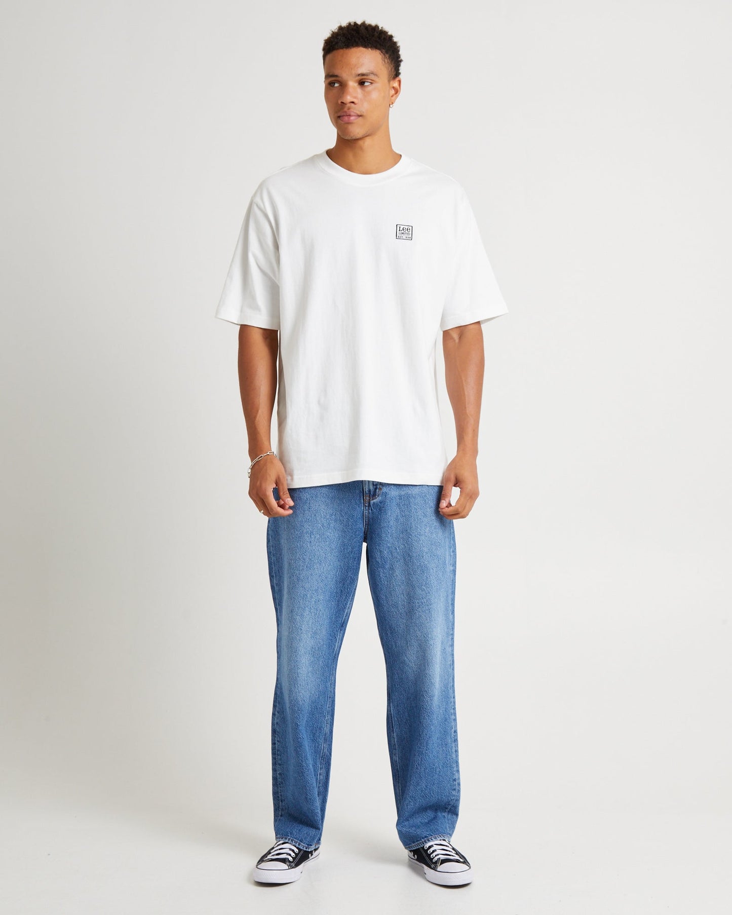 L-Four Baggy Denim Jeans Turntable