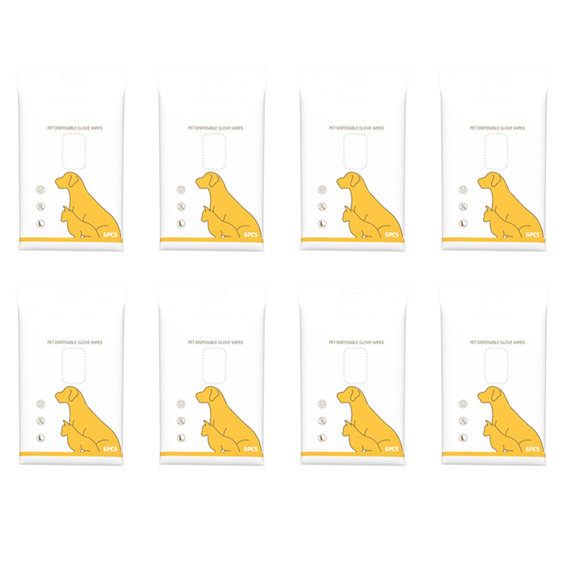 🔥Best-selling in 2025🔥Deodorizing Pet Glove Wipes For Dogs (6 Pcs / 1 Pack)