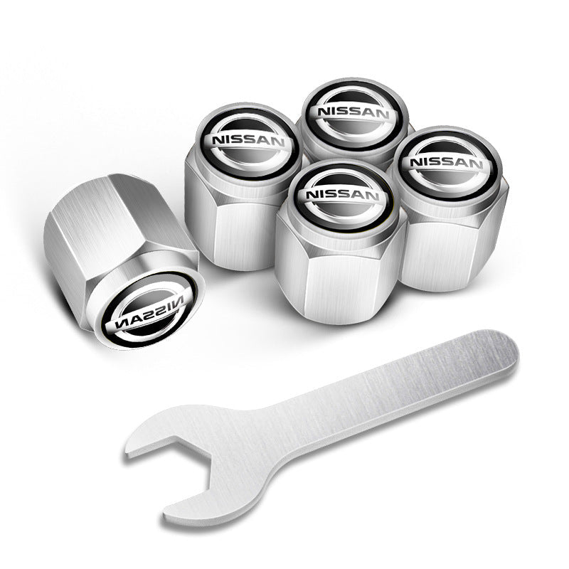 Car Tire Valve Caps – Stylish Wheel Air Valve Covers (4PCS)
