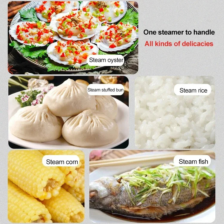 🔥Limited stock available 50% OFF🔥🍲Microwave Steamer Oven - Healthy Steam Cooking & Defrosting, Compact Design for Easy Storage 🥦📦 - Buy 2 Free Shipping