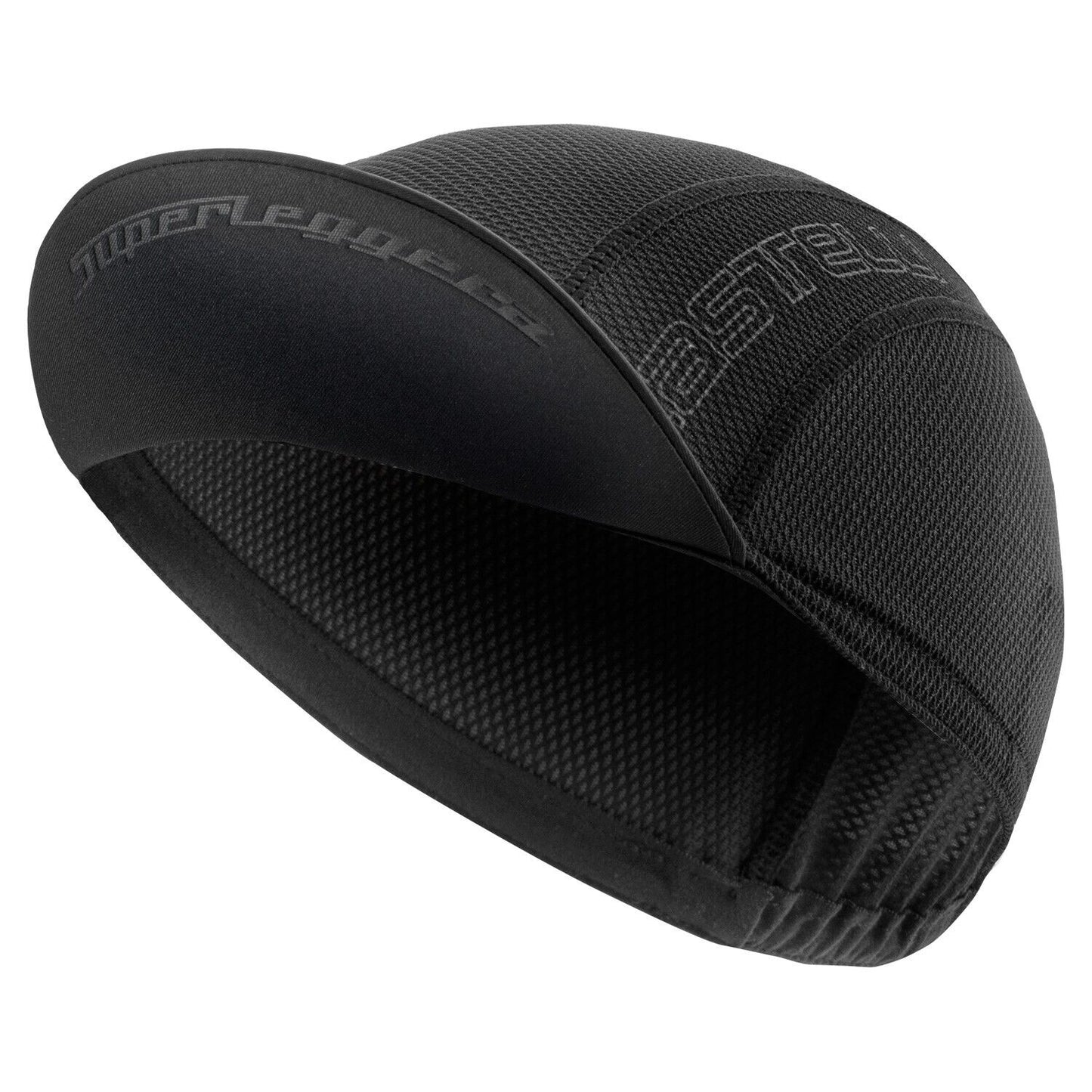 A/C 2 Summer Vented Cycling Cap : BLACK