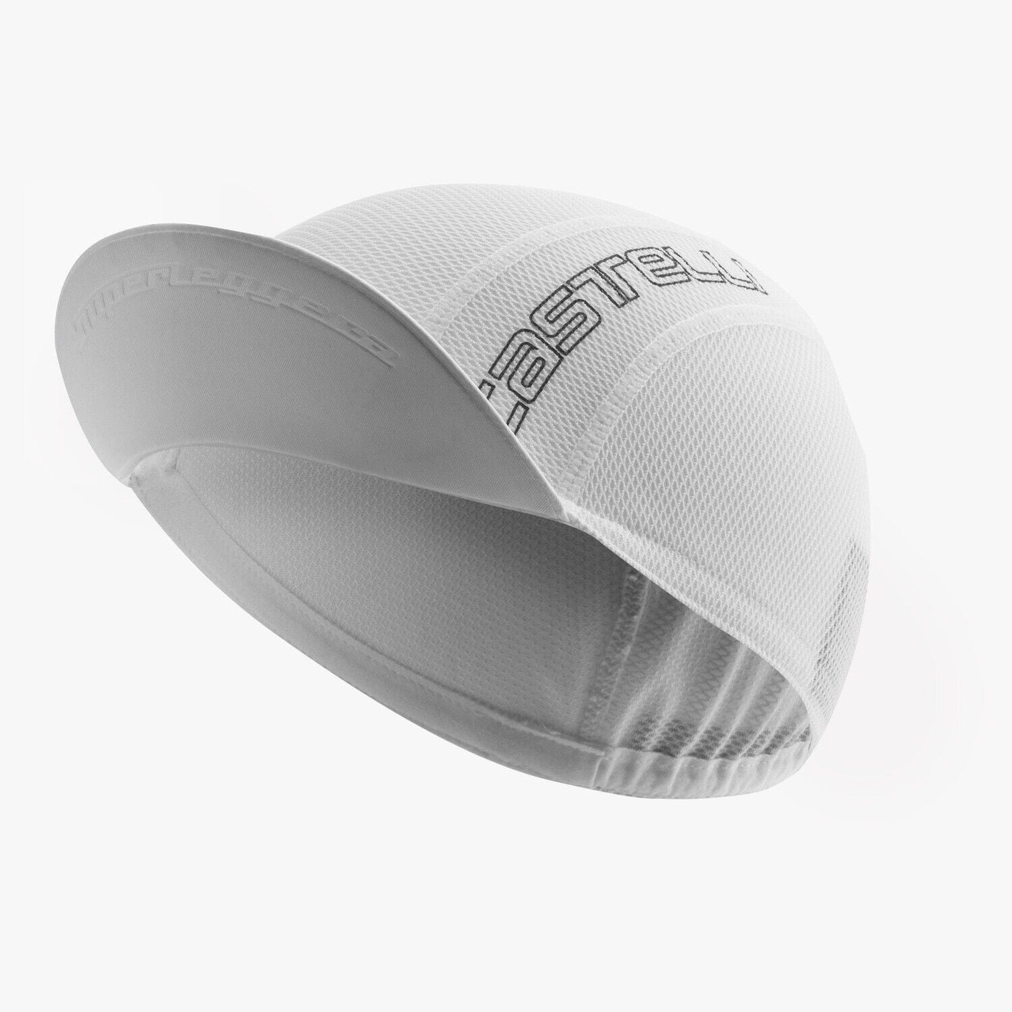 A/C 2 Summer Vented Cycling Cap : WHITE/COOL GREY