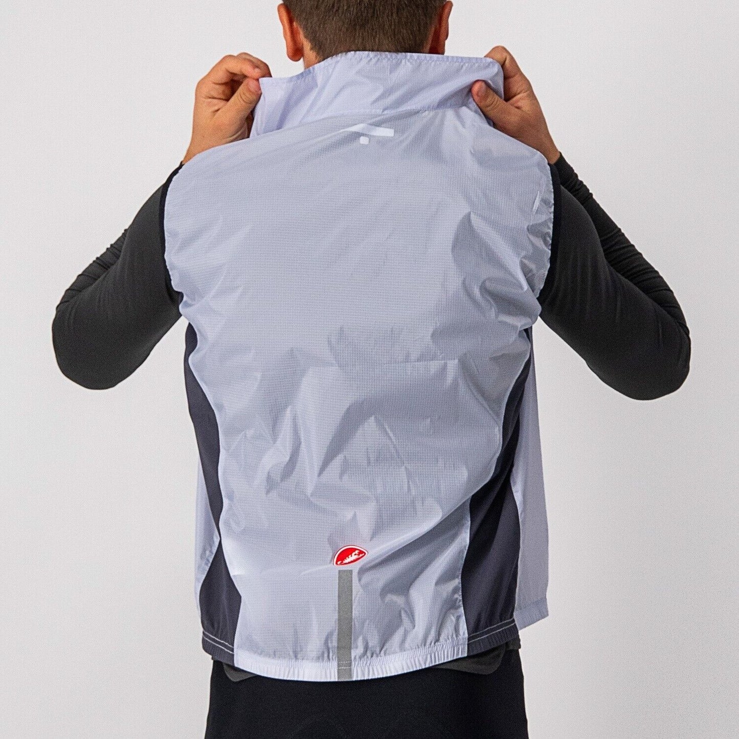 SQUADRA STRETCH Wind Vest : SILVER GREY