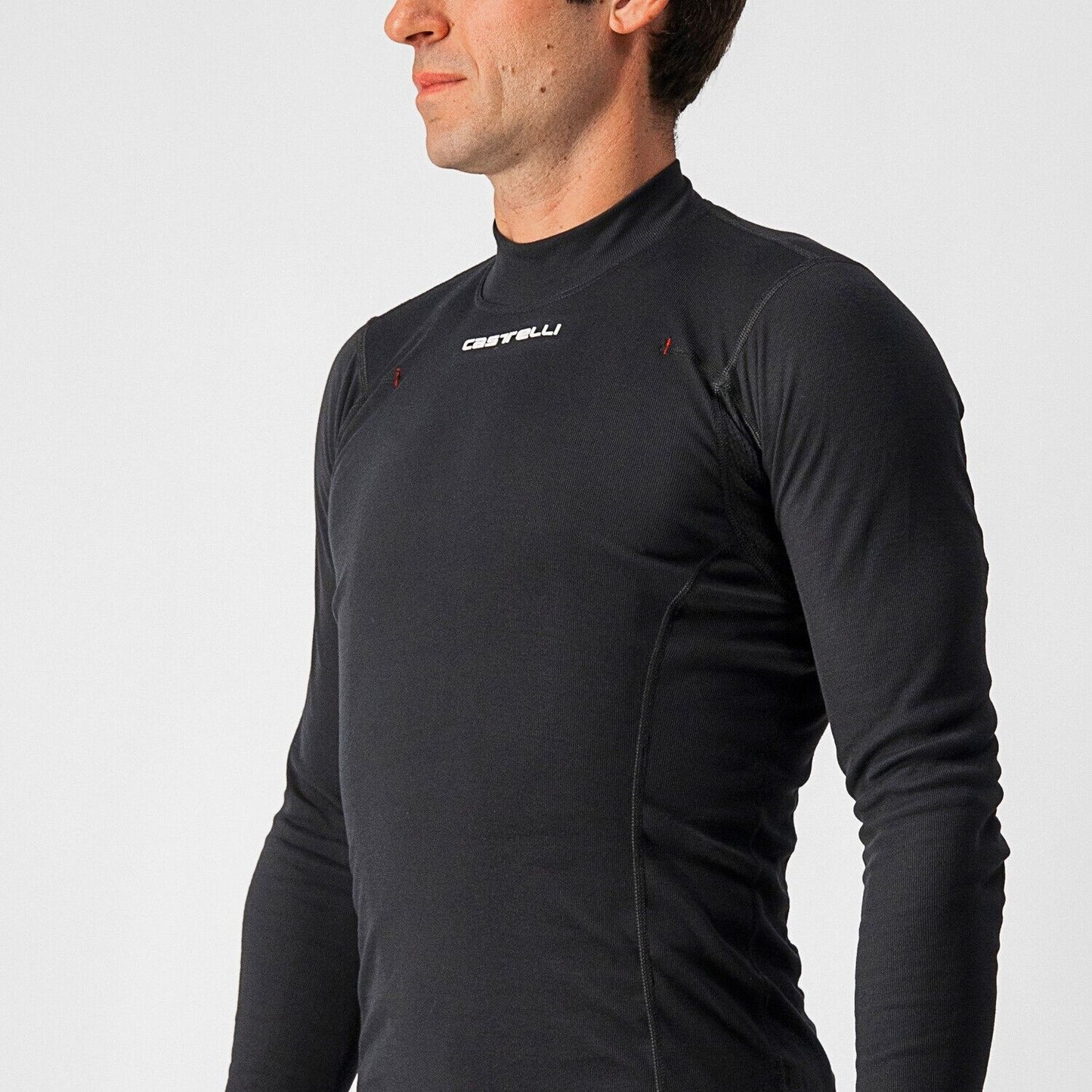 FLANDERS WARM Long Sleeve Thermal Base Layer : BLACK