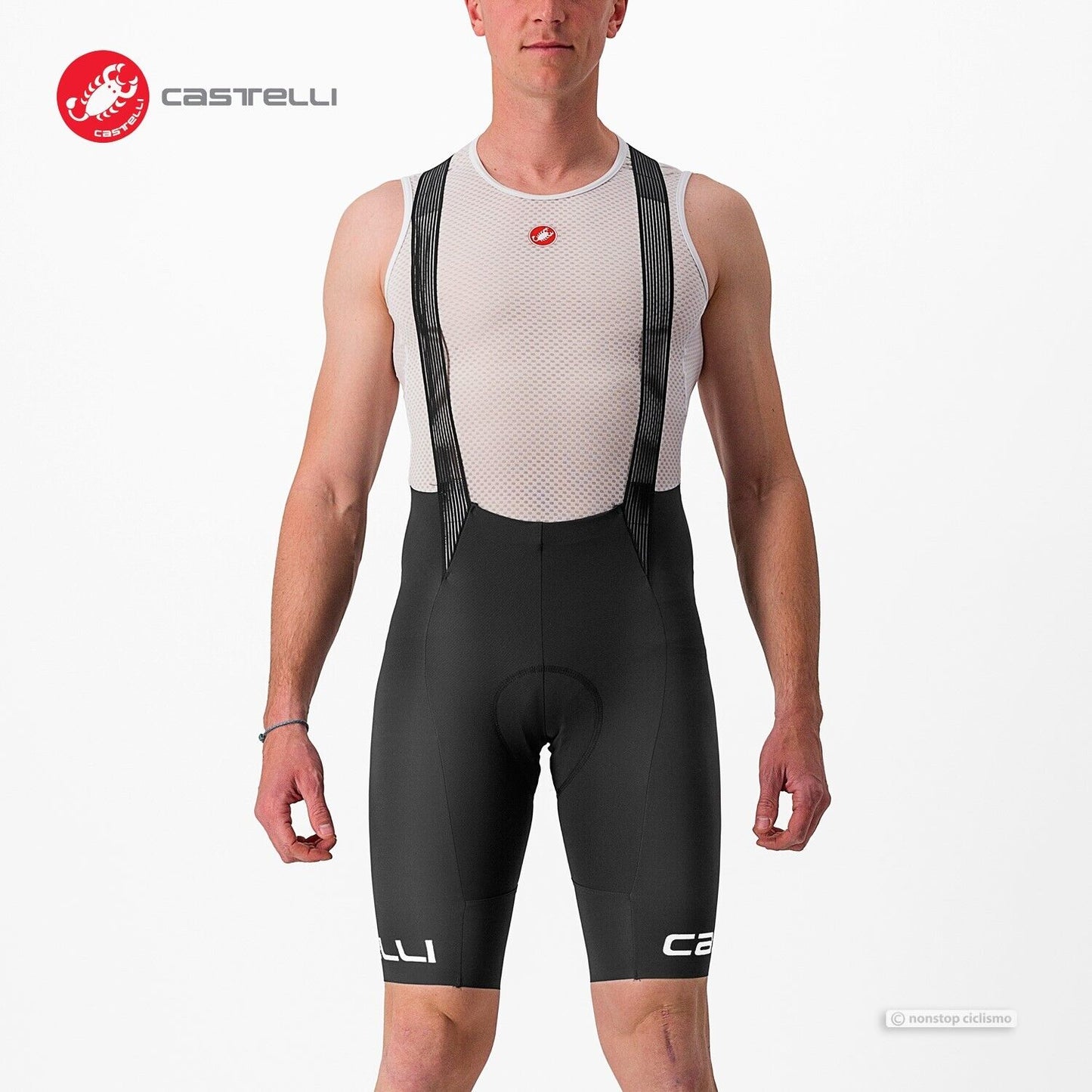 FREE AERO RC CLASSIC Bib Shorts : BLACK/WHITE